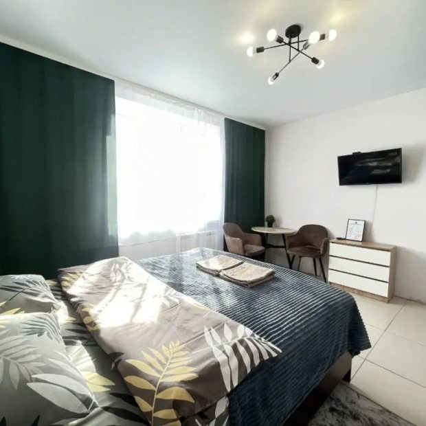 Фотографии квартиры 
            Апартаменты студия NHome Изумрудный город