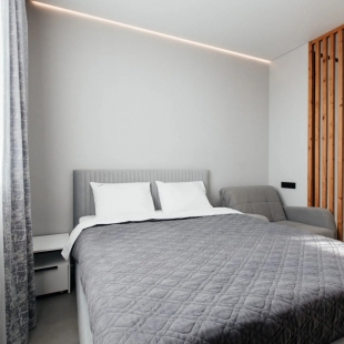 Фотография квартиры Апартаменты Red Apartments Арт Лайт Дени