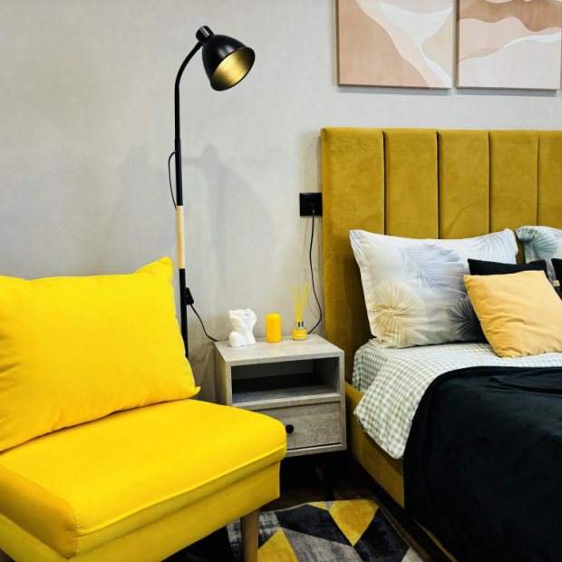 Фотографии квартиры 
            Апартаменты Современные на 15 этаже