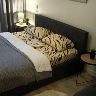 Фотография квартиры Квартира Уютная Студия Плюс Спальня