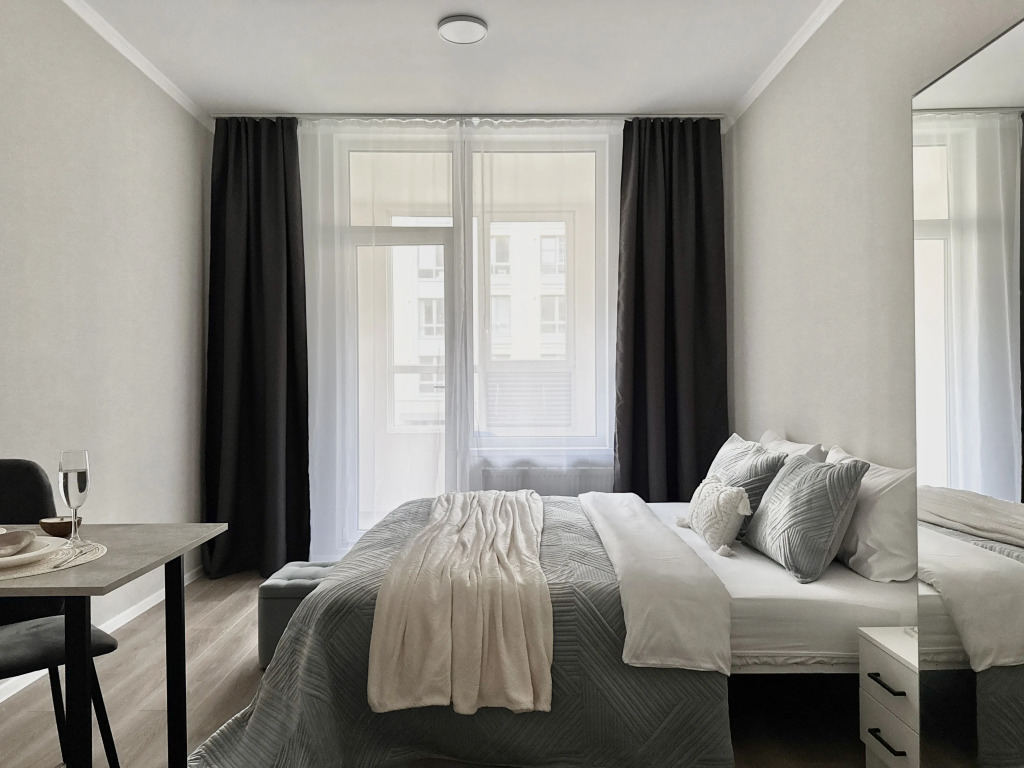 Фотография квартиры Квартира Стильная Студия рядом с Аэропортом