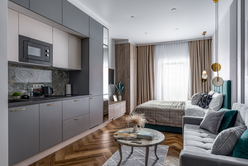 Фотография квартиры Апартаменты Estetic House - ДжазLife премиум (3 мин. от метро)