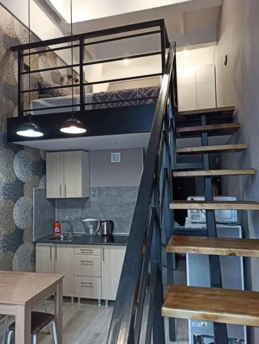 Фотографии квартиры 
            Квартира Двухуровневая Khadi_Home рядом с Комсомольской Набережной