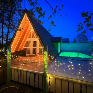 Фотография Коттеджа Частный дом A-frame DubHouse