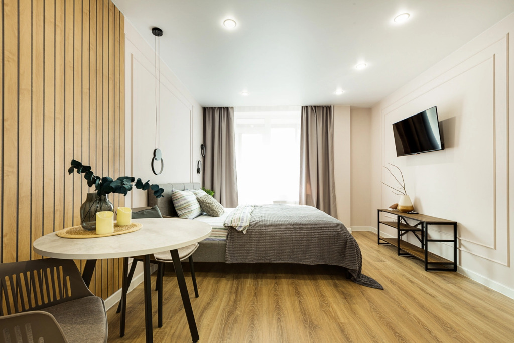 Фотография квартиры Квартира Дизайнерская студия на Шувалова 4/1