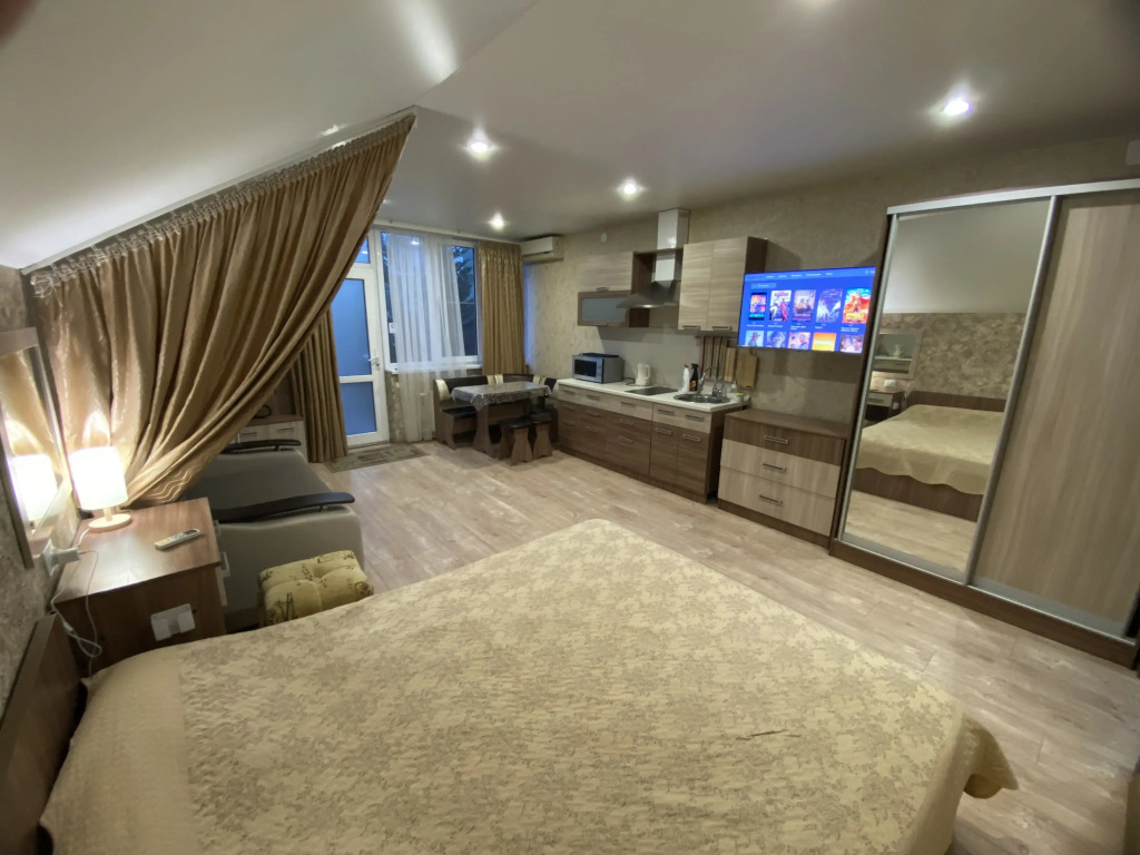 Фотография квартиры Апартаменты Студия с бассейном и зоной для барбекю