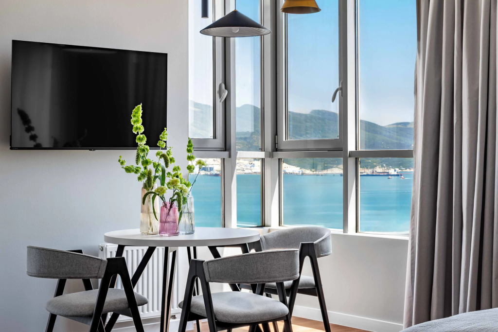 Фотография квартиры Апартаменты Оливковая студия с видом на море