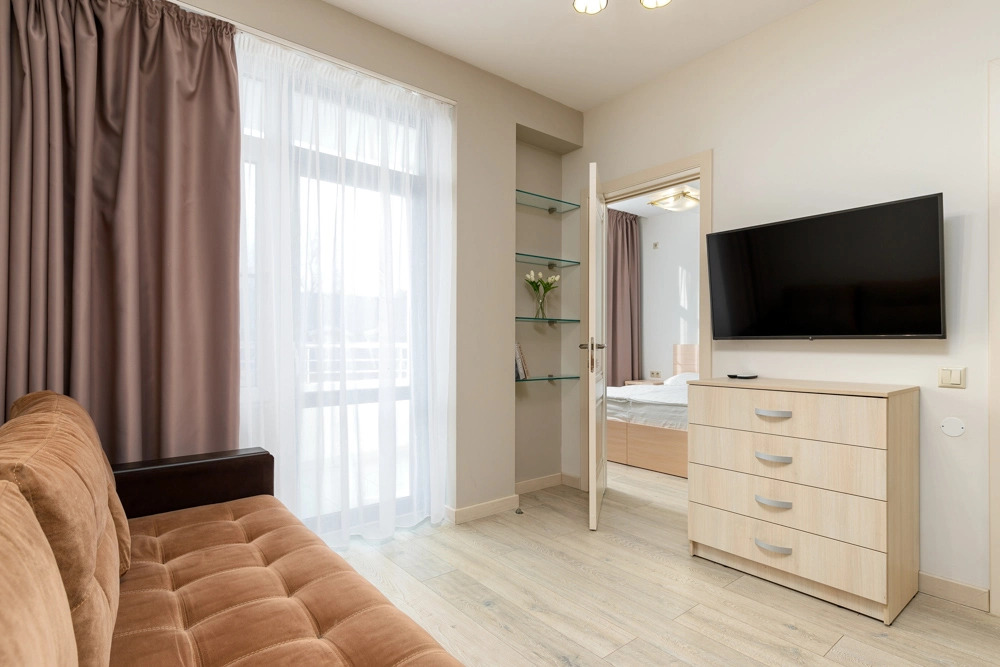 Фотография квартиры Апартаменты GeoApart Цветочная 30 7