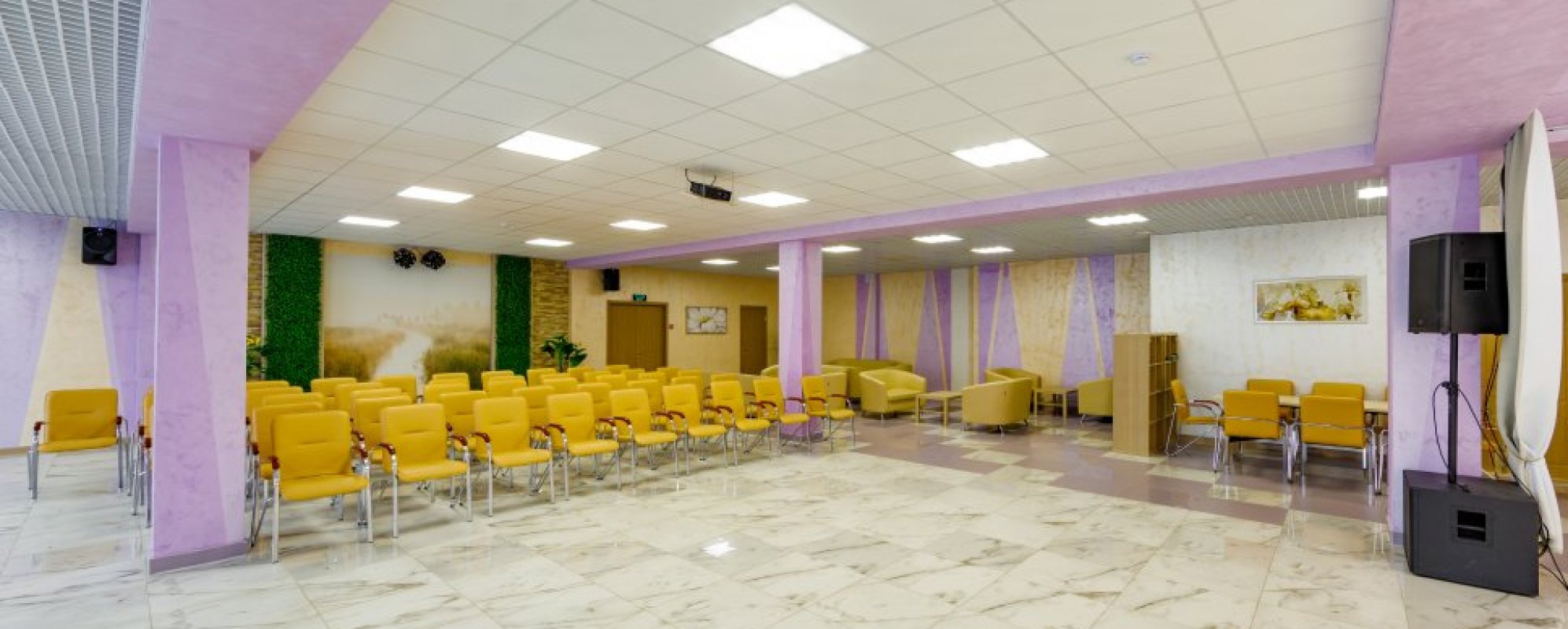 Фотографии конференц-зала Зал клуба санатория Нижние Серги