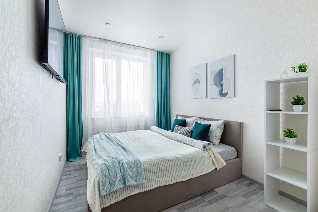 Фотография квартиры Апартаменты TatAparts Азур уютная евродвушка для Вас