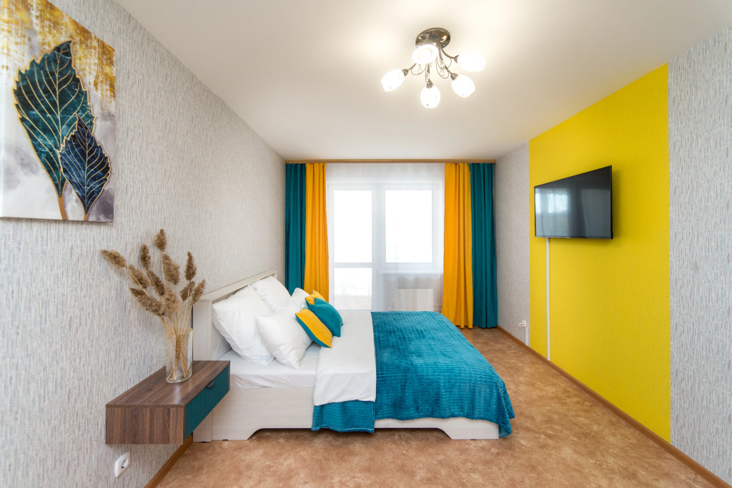 Фотография квартиры Квартира на Берегу Енисея для 1-3 Человек чистая светлая