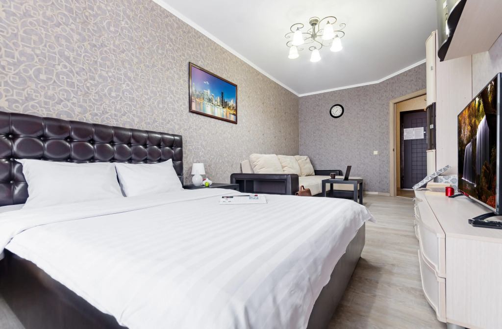 Фотография квартиры Апартаменты 24 Этаж Панорама Города и Гор  ЖК Большой, Самый Центр Бесконтактное Заселение 24/7 by Depart Apart