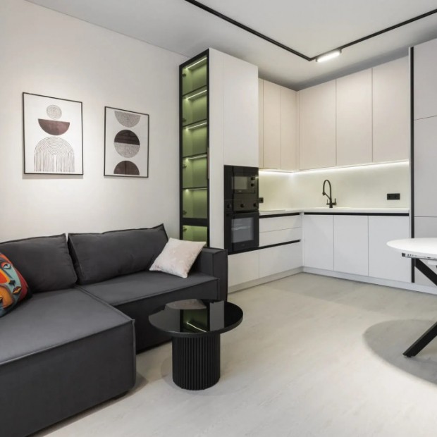 Фотографии квартиры 
            Квартира Стильная SleepNSK в Кольцово