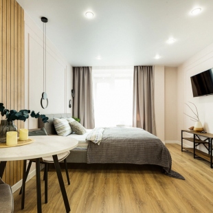 Фотография квартиры Квартира Дизайнерская студия на Шувалова 4/1