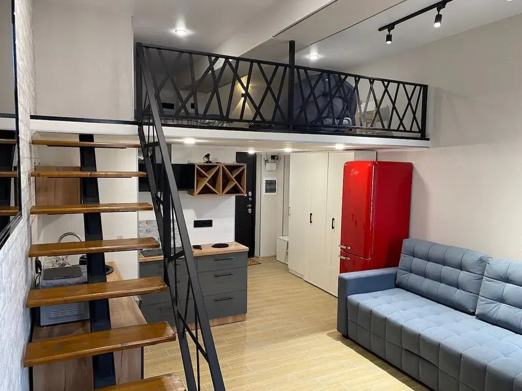 Фотография квартиры Квартира Уютная двухуровневая студия в Олимпийском парке