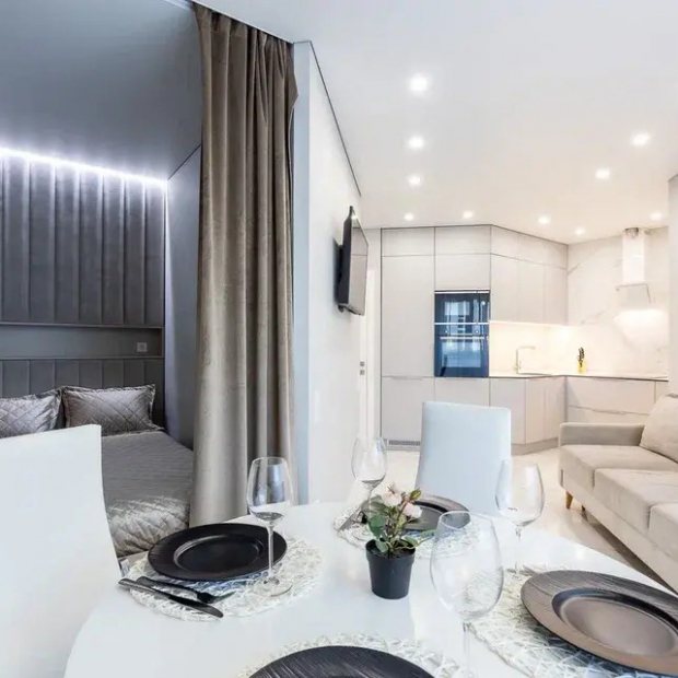 Фотографии квартиры 
            Апартаменты Двухкомнатные в  "Volna Emirats"