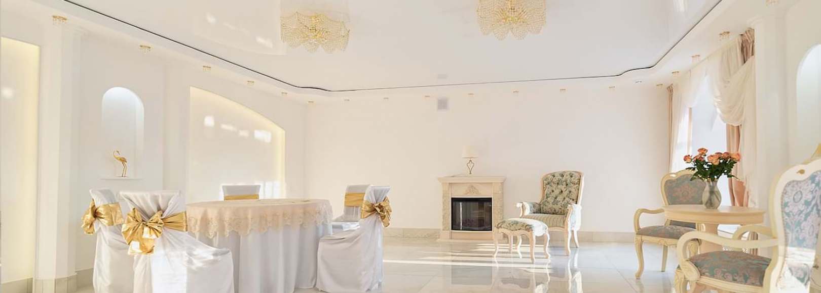 Фотография банкетного зала Белый зал