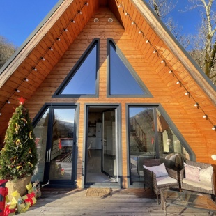 Фотография Коттеджа Частный дом А-фрeйм для вaшeго Идeального Отдыxа