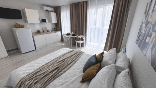 Фотографии квартиры 
            Апартаменты Yousinn Ясный Берег 43