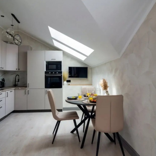 Фотографии квартиры 
            Апартаменты Santorini