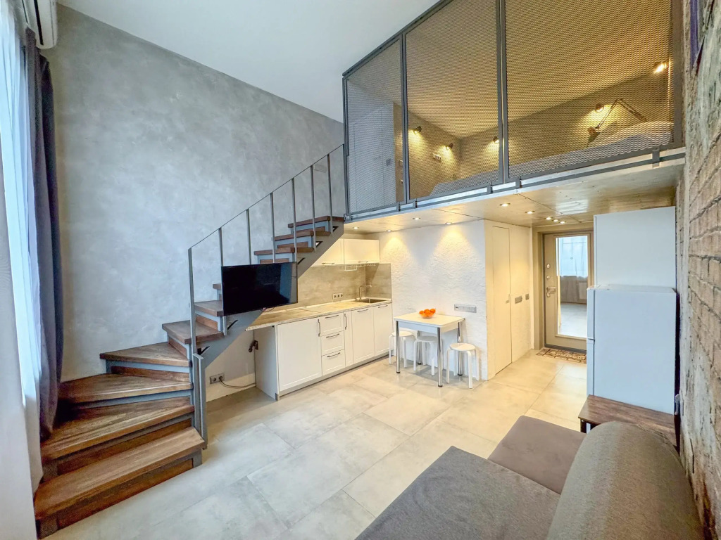 Фотография квартиры Апартаменты Двухуровневый лофт пгт Сириус 35кв