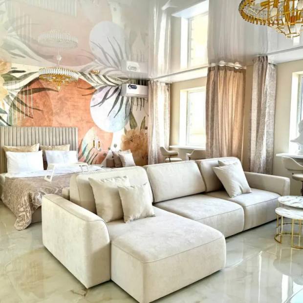 Фотографии квартиры 
            Апартаменты Атмосфера Комфорта Студия Эдем