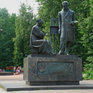 Фотография Памятник Алексею Гавриловичу Венецианову