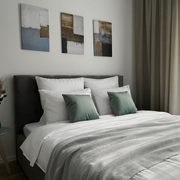 Фотографии квартиры
Квартира New Level Blue на Новой Риге