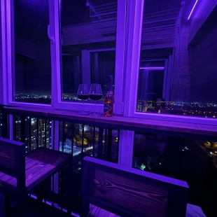 Фотография квартиры Апартаменты Видовая студия с дизайнерским ремонтом в центре ЖК Graff House