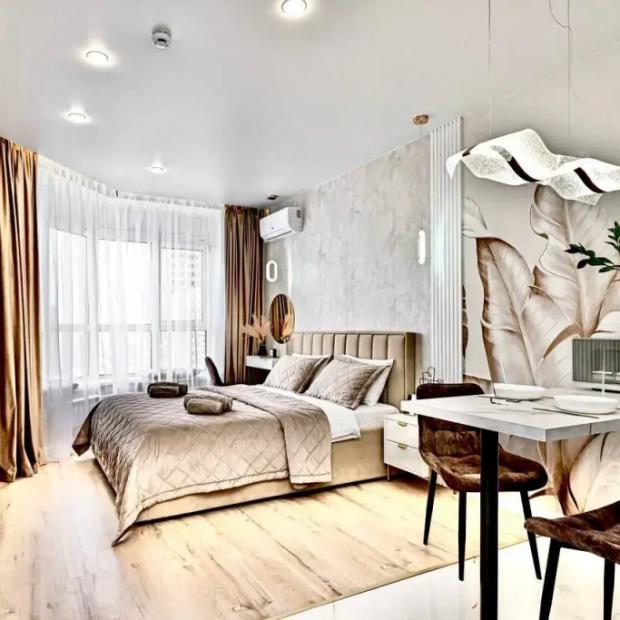 Фотографии квартиры 
            Апартаменты Золотое Сечение Люкс 1