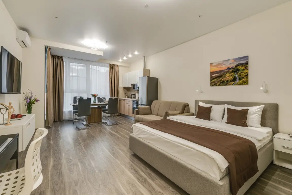 Фотография квартиры Апартаменты Делюкс с Красивым Видом Business Apartments