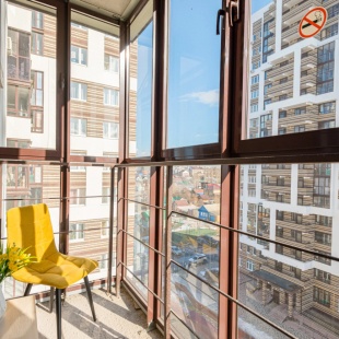 Фотография квартиры 1-к в Центре в современном доме от RentAp 5 сп мест