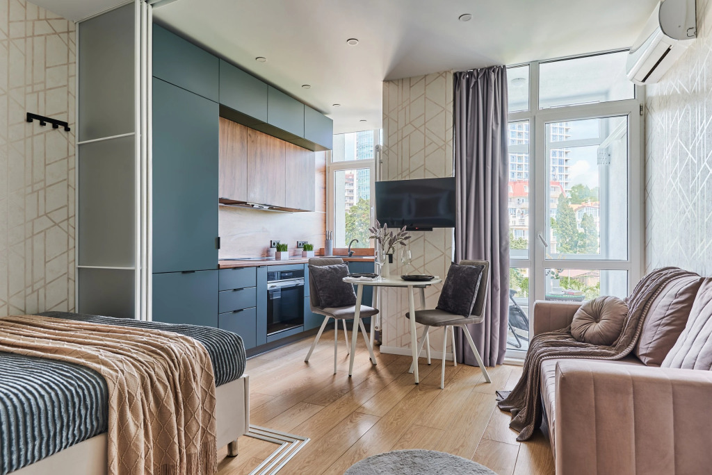 Фотография квартиры Апартаменты Red Apartments Москва Сен-Тропе