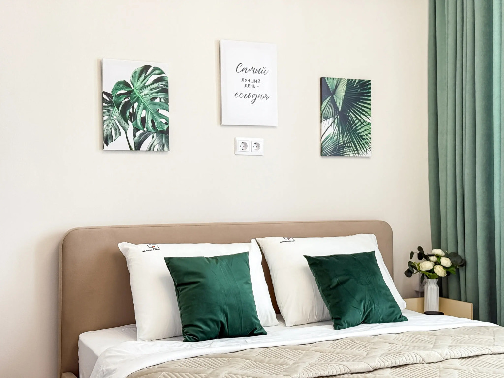 Фотография квартиры Апартаменты Orange Apart в ЖК Облака 2 с видом на море