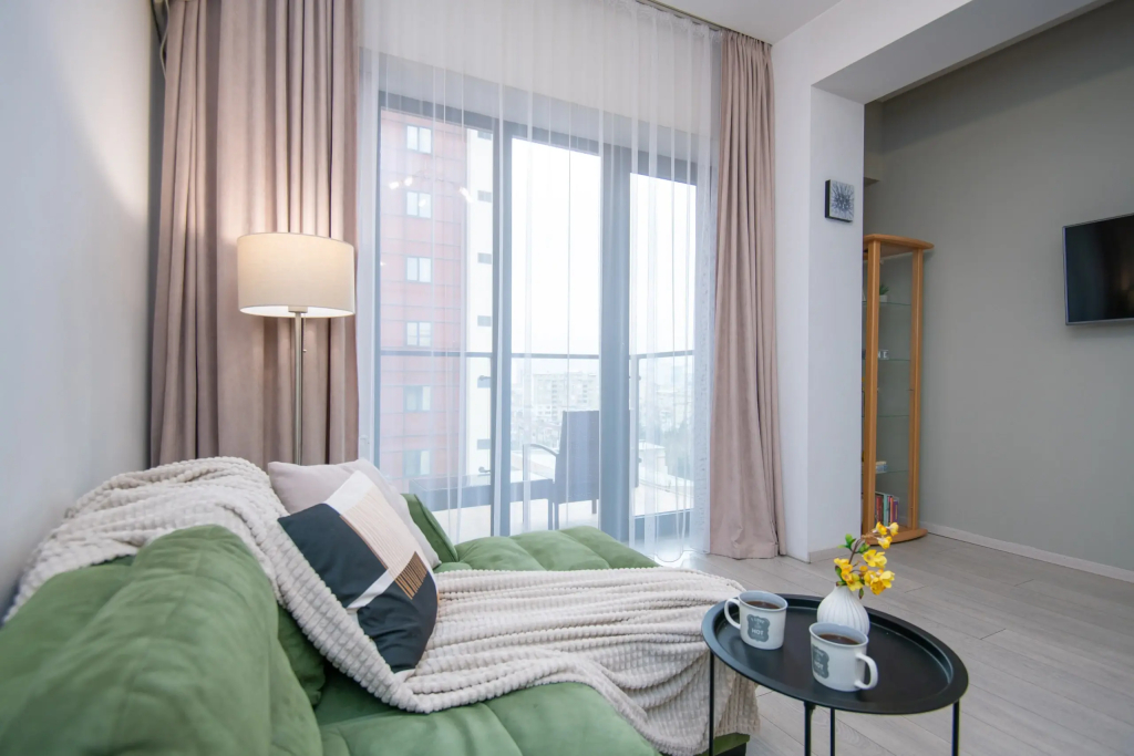 Фотография квартиры Apartments with a View of the Ferris Wheel and the City