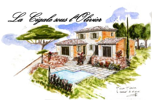 Фотография мини отеля la cigale sous l'olivier