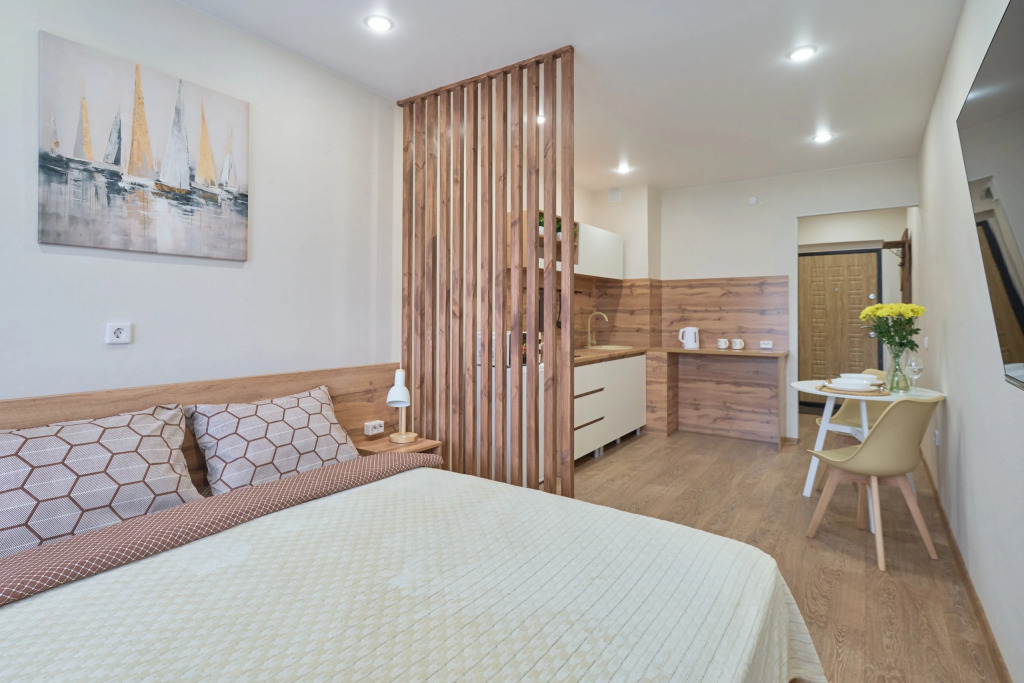 Фотография квартиры Апартаменты Уютная студия для двоих на Подгорной