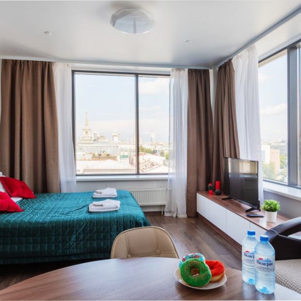 Фотографии квартиры 
            02. Апартаменты Радиус на Малышева 42а