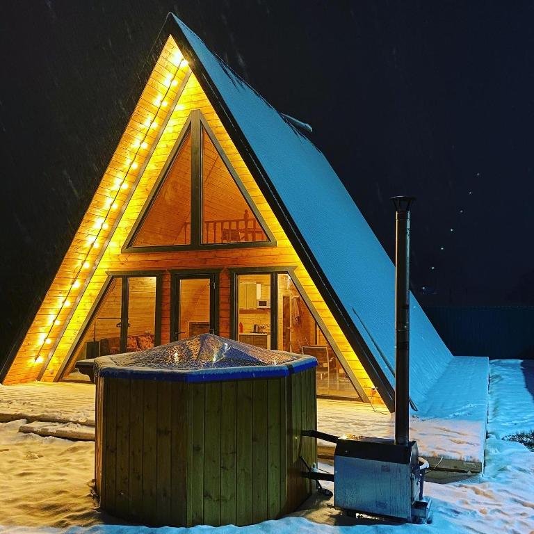 Фотография Коттеджа Дом A-Frame