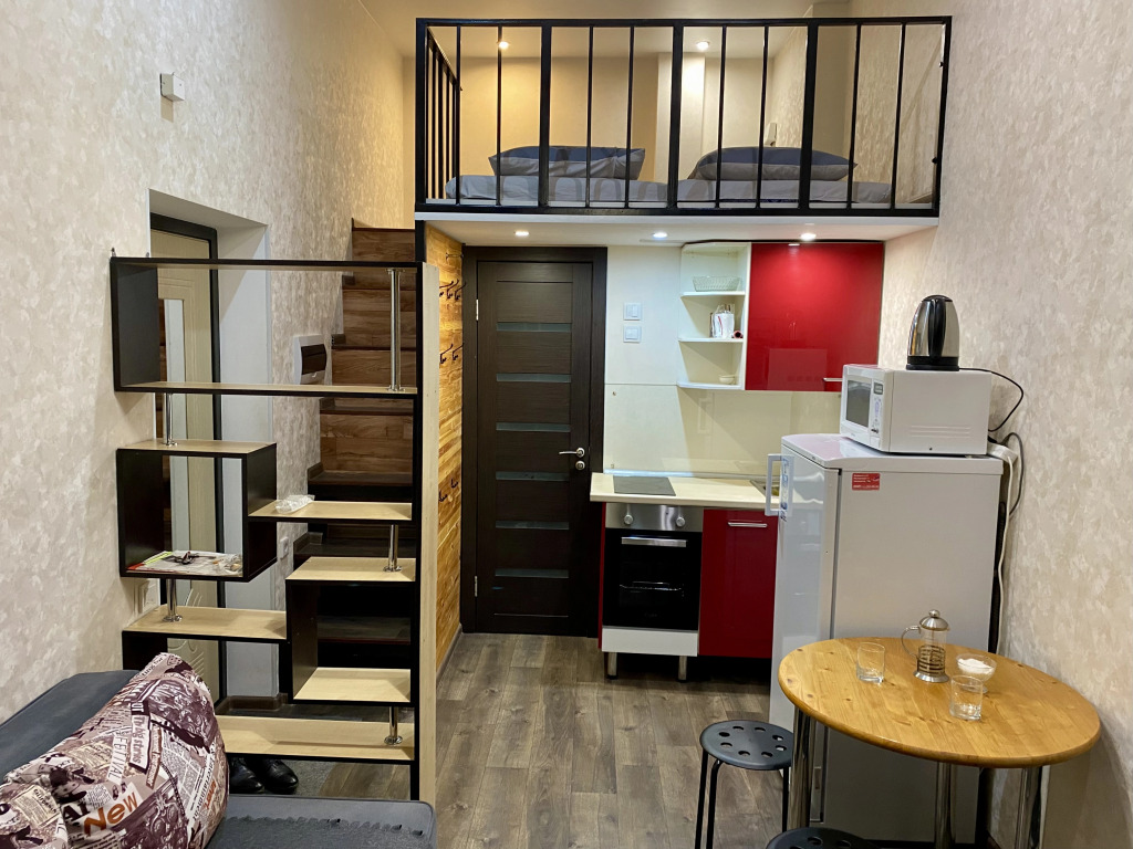 Фотография квартиры Апартаменты двухуровневая квартира-студия в центре города