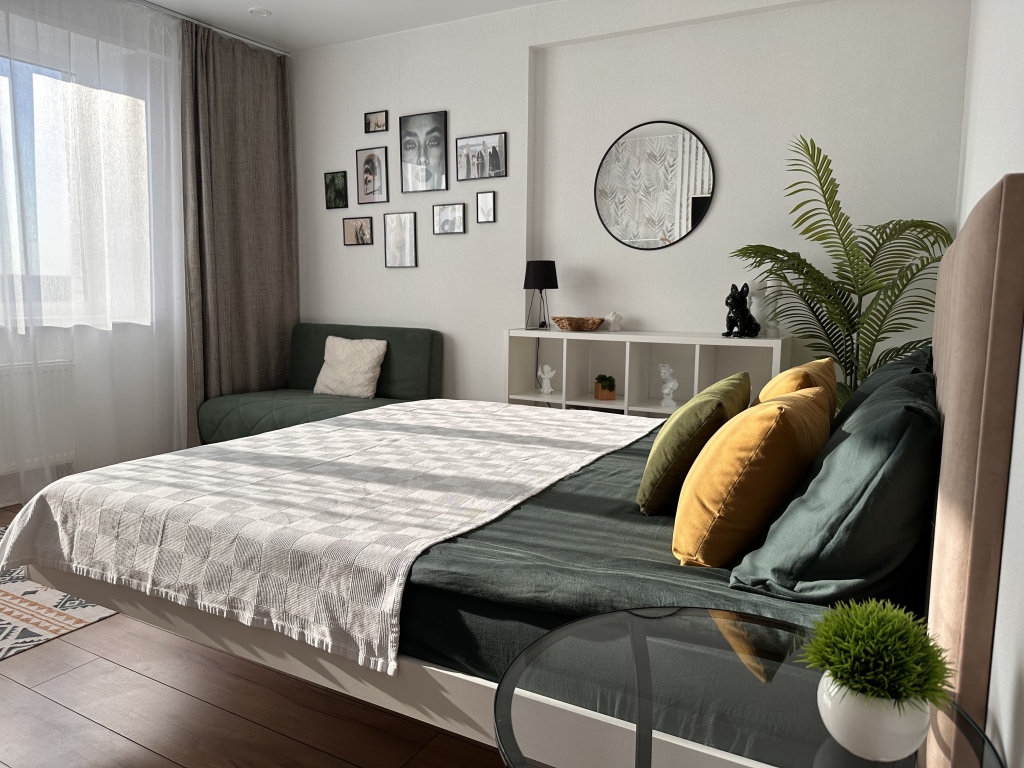 Фотография квартиры 1-к. квартира на Заречном шоссе с шикарным видом на город, 35 м², 11 этаж