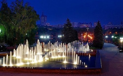 Фотографии достопримечательности 
            Танцующий фонтан в парке Щербакова