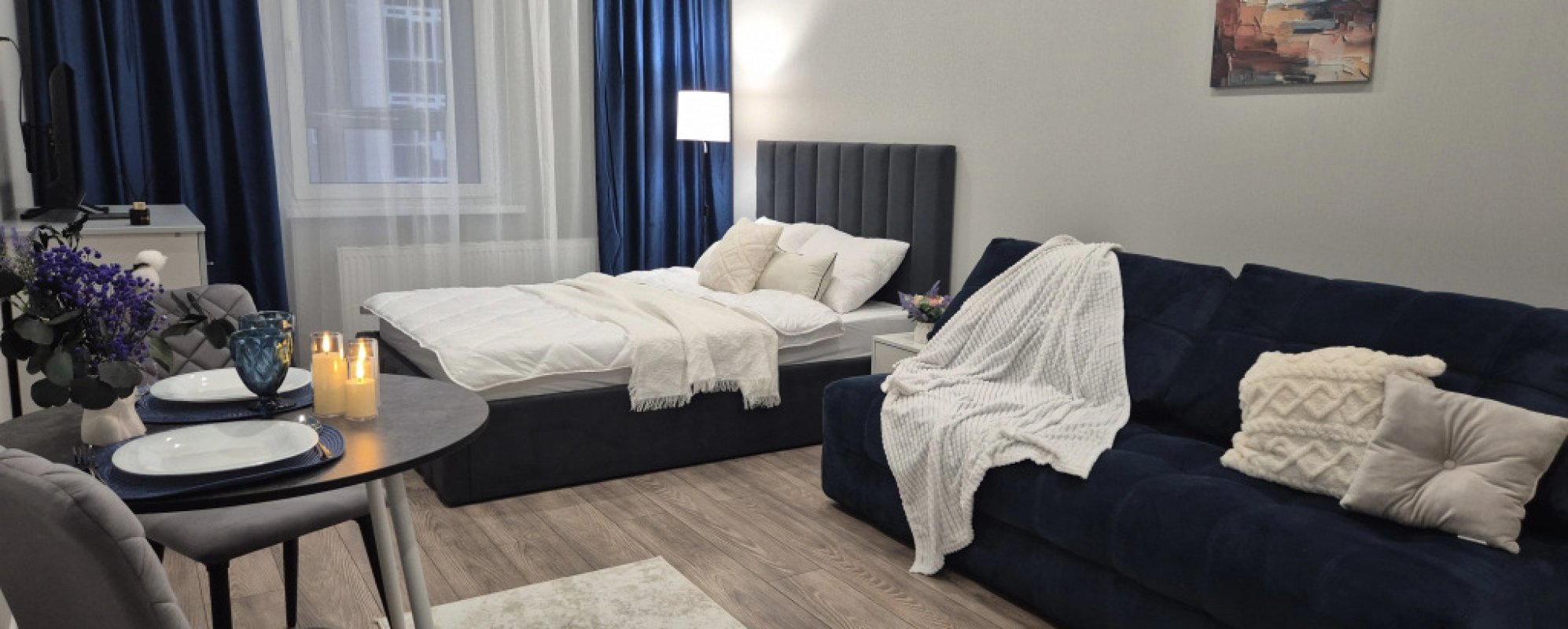 Фотографии квартиры Квартира Уютная студия 30 кв.м рядом с ТЦ Красная площадь