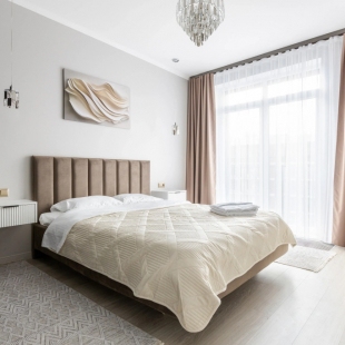 Фотография квартиры Апартаменты FLAt Inn Санкт-Петербург в ЖК Квартал Che