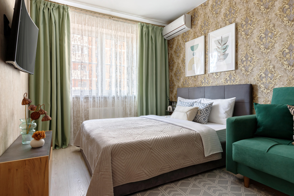 Фотография квартиры Квартира Однокомнатная с Балконом и Видом на Город