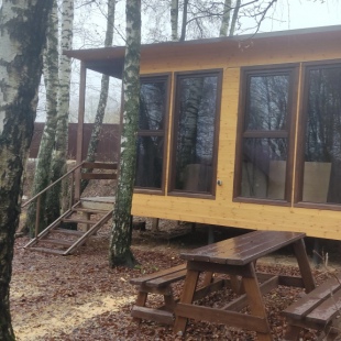 Фотография Коттеджа Частный дом Дом в лесу