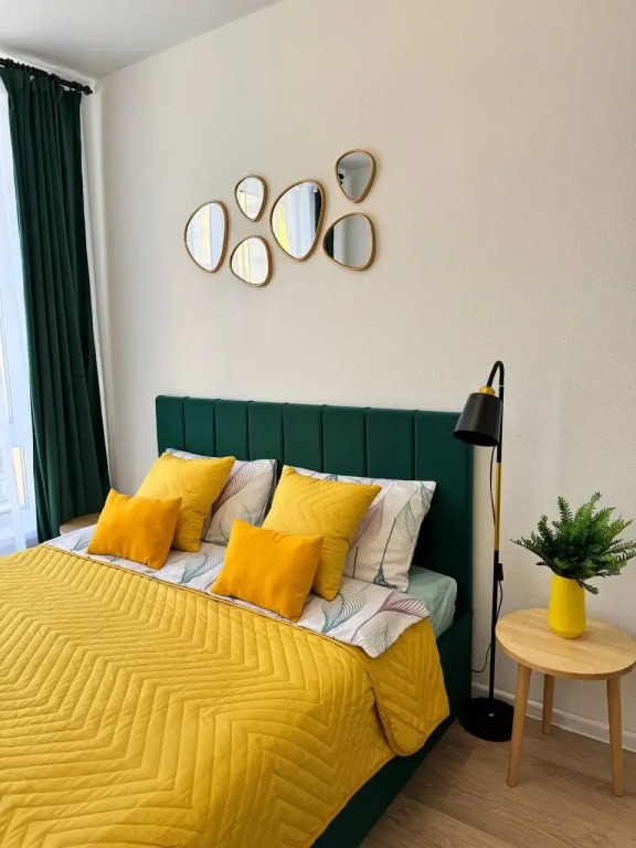 Фотография квартиры Квартира Яркая солнечная 1-к Цитрин возле ТРЦ СитиМолл