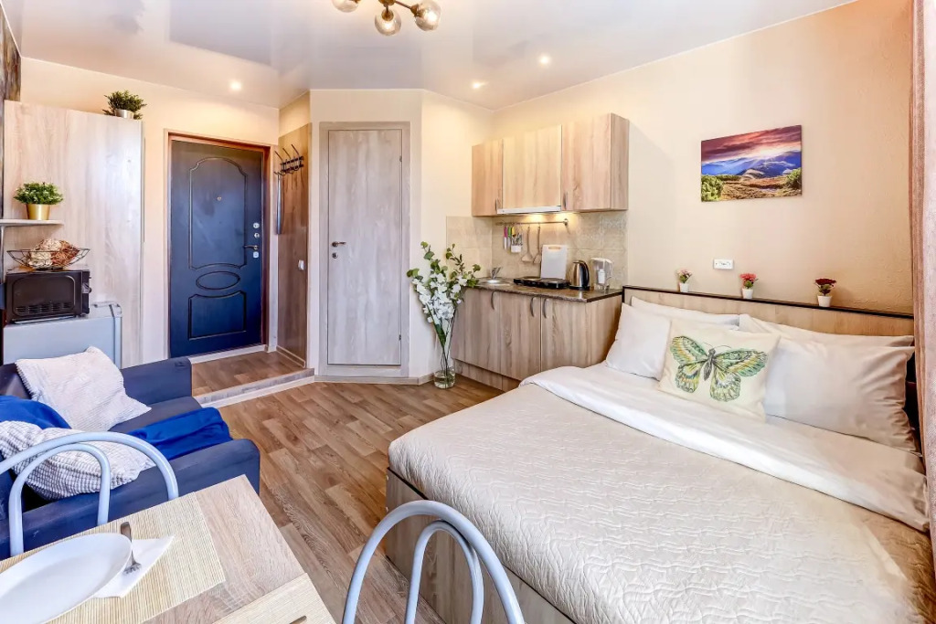 Фотография квартиры Апартаменты 3 рядом с метро Елизаровская (ОО3)