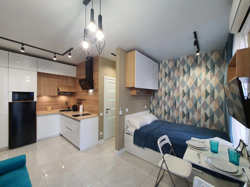 Фотография квартиры Апартаменты Дизайнерская Студия ЖК Касабланка от HomeHotelSochi 20