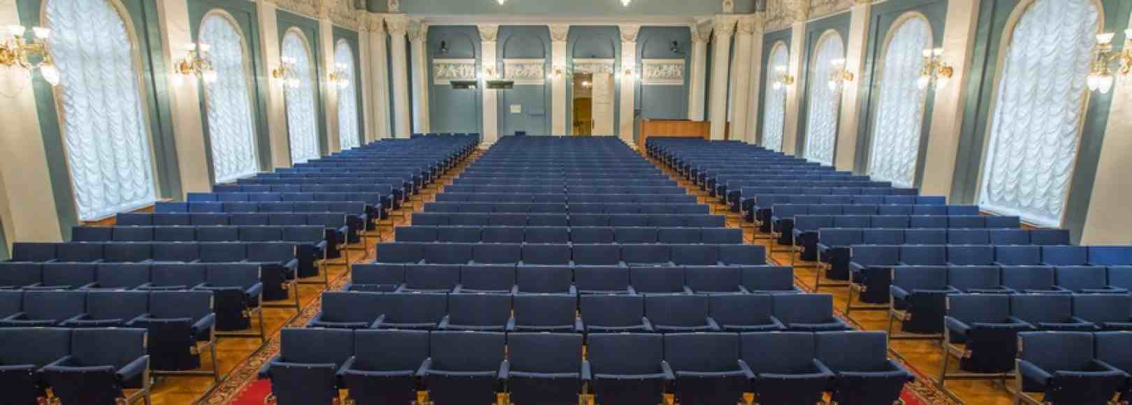 Фотография конференц-зала Октябрьский зал Дома Союзов